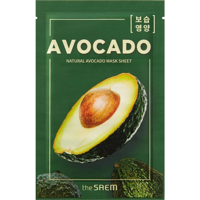 The Saem Natural Avocado Mask Sheet Mascariilla Aguacate