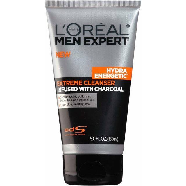 L'Or?al Paris Men's Expert Hydra Energetic Charcoal Cream Cleanser  5 fl. oz.