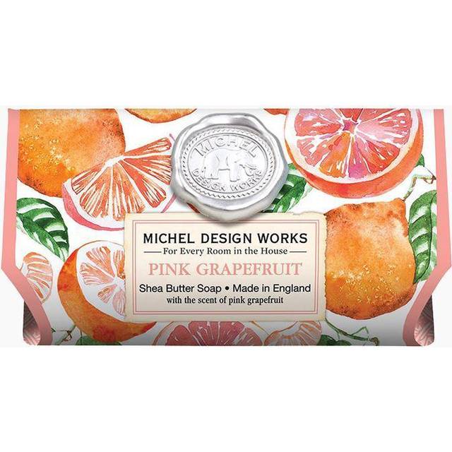 Michel Design Works Pink Grapefruit Large Bath Soap Bar