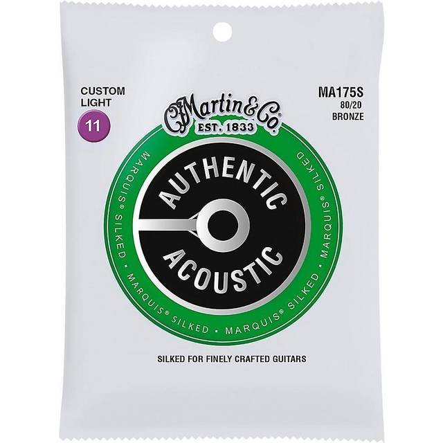 Martin Authentic Acoustic guitar Strings - Marquis Silked