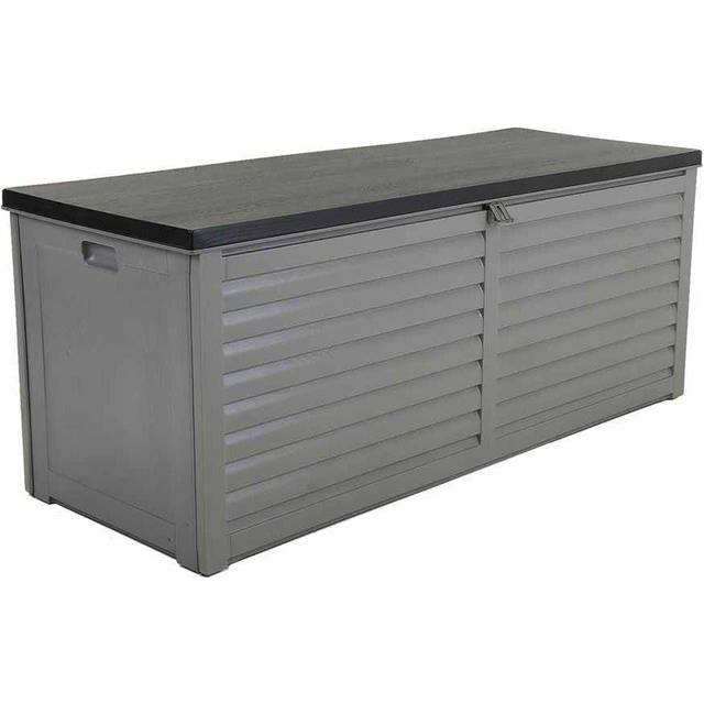 Charles Bentley Plastic Indoor/Outdoor 390L Storage Box, Grey