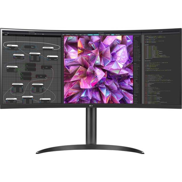 LG 34WQ75X-B platta pc-skärmar 86,4 cm (34") 3440 x 1440 pixlar Quad HD LED Svart