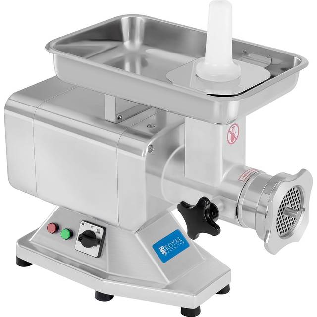 Royal Catering - Electric Meat Grinder Stainless Steel Meat Mincer Grinding Machine 220kg/hr