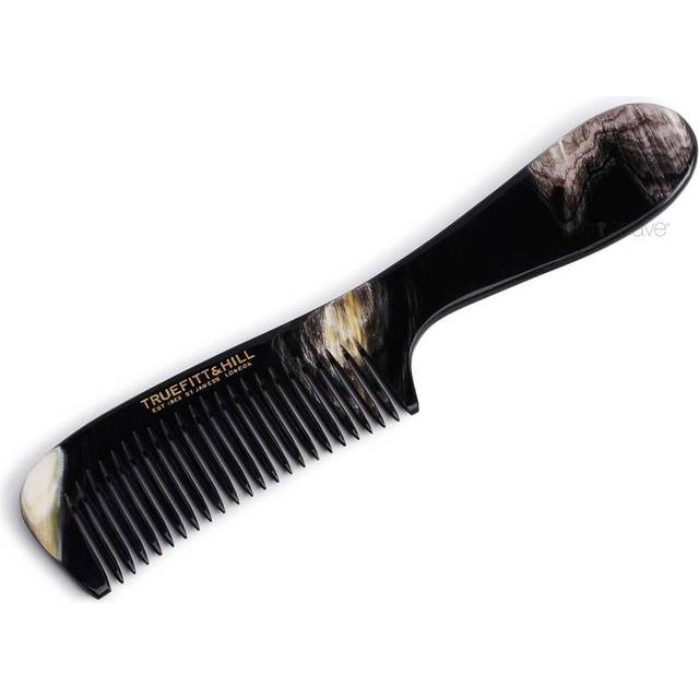 Truefitt & Hill Kam med håndtag, Horn, 194 mm.