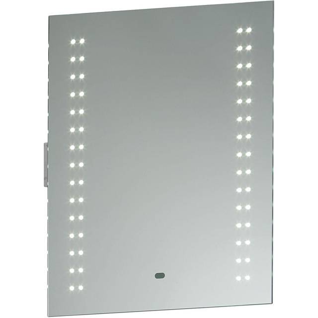 Perle - Bathroom Wall Light Silver IP44 with Mirrored Glass - Endon