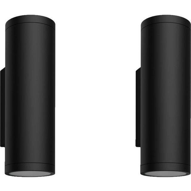 Philips Hue White and Colour Ambiance Appear LED Smart Outdoor Wall Lights, Set of 2