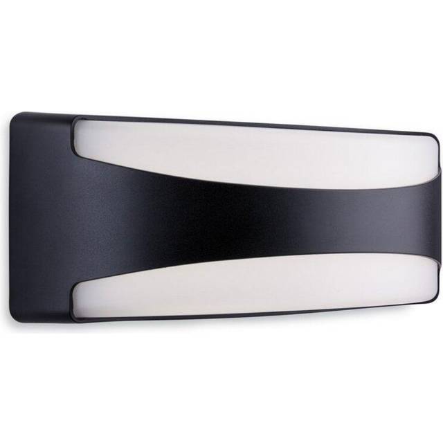 Firstlight Santos Anti-Corrosion Style LED Up and Down Light 12W Cool White in Black and Opal