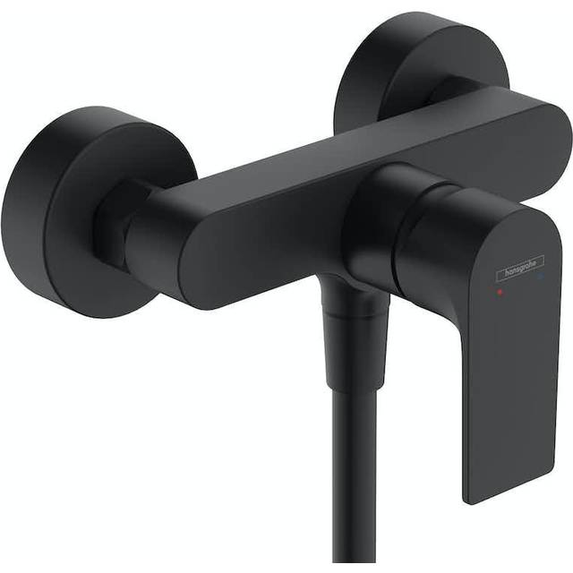Hansgrohe Rebris E Manual Mixer Shower Valve Matt Black