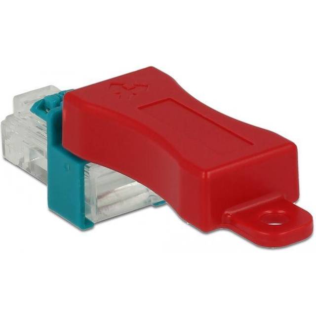 DeLock RJ45 Secure Clip with plug set