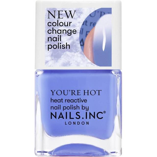 Nails Inc, Degree in Hot Thermochromic Polish, blue, 14 millilitre