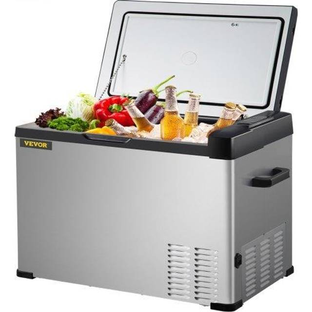 VEVOR Kompressor-K&#xFC;hlbox Elektrisch, 40 L K&#xFC;hlbox 12 / 24 V und 110-240 V, K&#xFC;hlung bis -20 &#xB0;C, f&#xFC;r Auto, Lkw, Boot, Reisemobil und Steckdose, 60 W Elektrische Kompressor K&#xFC;hlbox Tragbare Gefrierbox