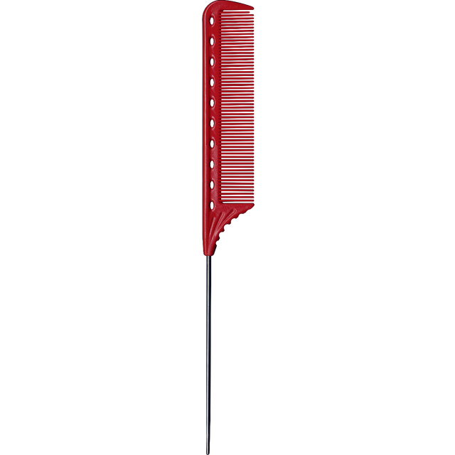 YS Park YS Park Tail Comb No. 102 Red 220 mm