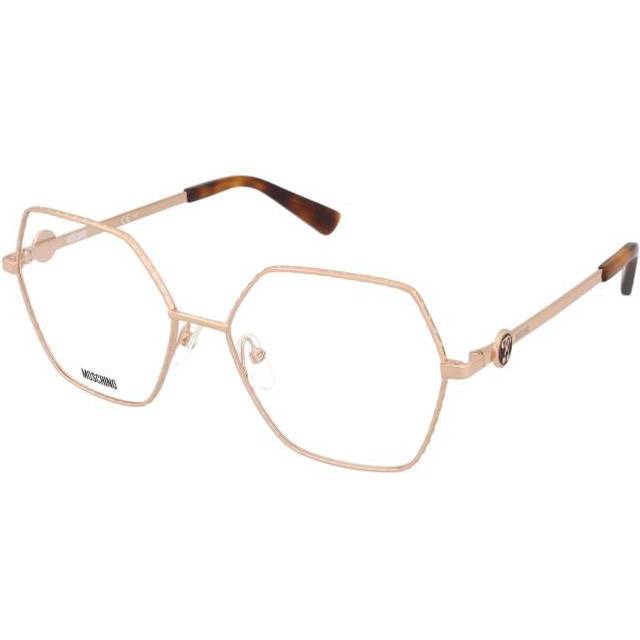 Moschino Demo Butterfly Ladies Eyeglasses MOS593 0DDB 54 - Gold Tone (OS)