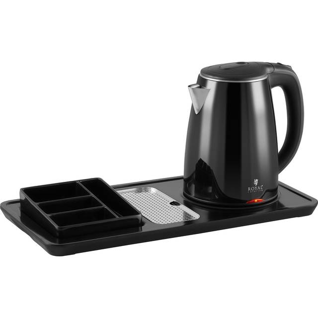 Electric Kettle Hot Water Kettle Boiler Coffee & Tea Station Wireless 1.2L 1550W
