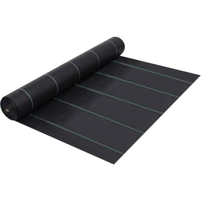 Vidaxl - Weed & Root Control Mat Black 2x150 m pp