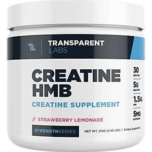 Transparent Labs Creatine Hmb - Strawberry Lemonade - Size 30 Servings | Healf - Multicolor