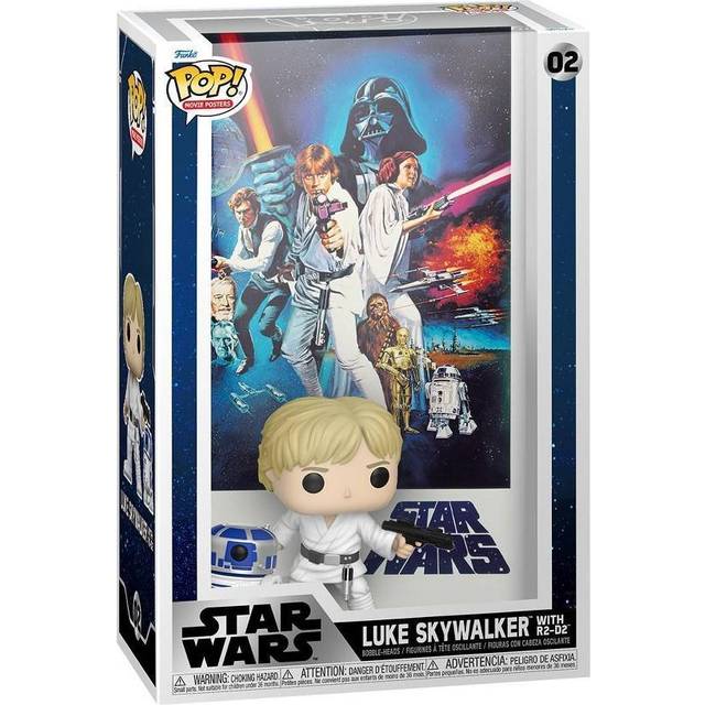 Funko Pop! Movie Posters #02 Star Wars: A New Hope - Luke Skywalker With R2-D2