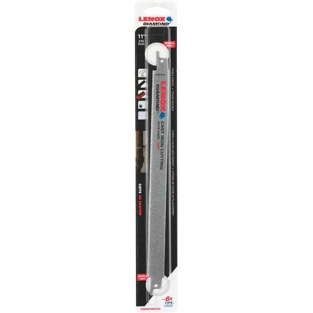 Lenox Double Tang Diamond Cast Iron Cutting Reciprocating Sabre Saw Blades 275mm Pack of 1