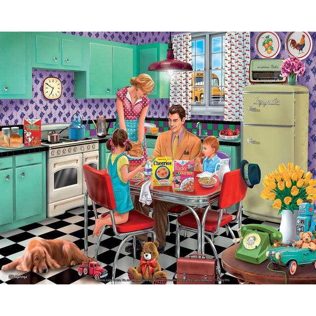 Breakfast Table 1000 Piece Puzzle