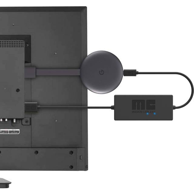 Adapter til Chromecast og Mini-USB-enheder