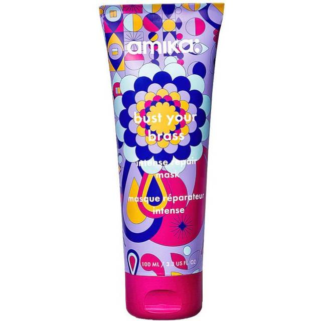 Amika Bust Your Brass Cool Blonde Intense Repair Mask