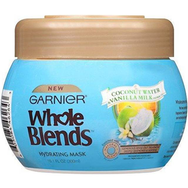 Garnier Whole Blends Hydrating Mask  Coconut Water & Vanilla Milk Extracts  10.1 Fl Oz (Pack of 1)