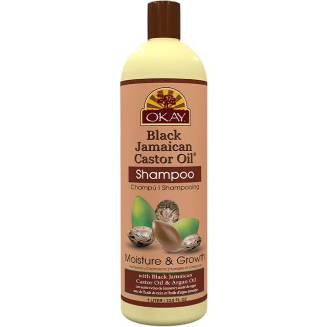 OKAY BLACK JAMAICAN CASTOR OIL MOISTURE GROWTH SHAMPOO 33oz