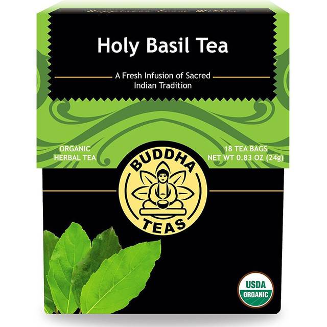 Buddha Teas Organic Holy Basil Tea 18 Tea Bags