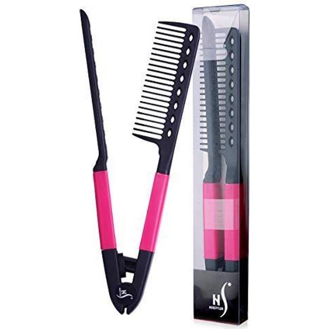 Herstyler Straightening Comb For Hair - Flat Iron Comb For Great Tresses Hair Straightener Comb With A Firm Grip - Straightener Comb For Knotty Hair -