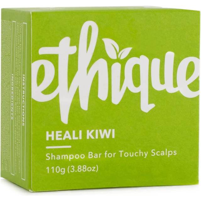 Ethique Heali Kiwi - Calming Solid Shampoo Bar for Dry  Itchy  Flaky  and Oily Scalps and Hair - Vegan  Eco-Friendly  Plastic-Free  Cruelty-Free  3.88