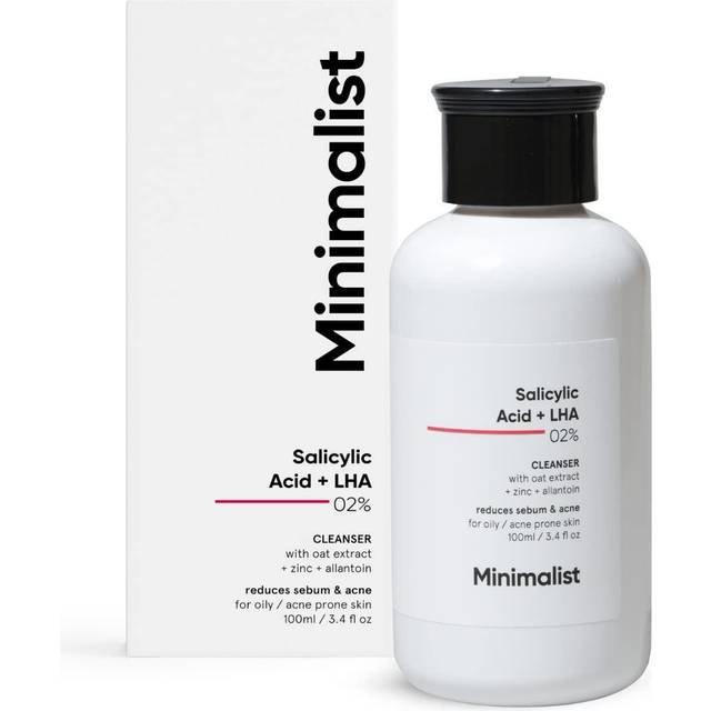 Minimalist Salicylic Acid Face Cleanser for Oily Skin Acne