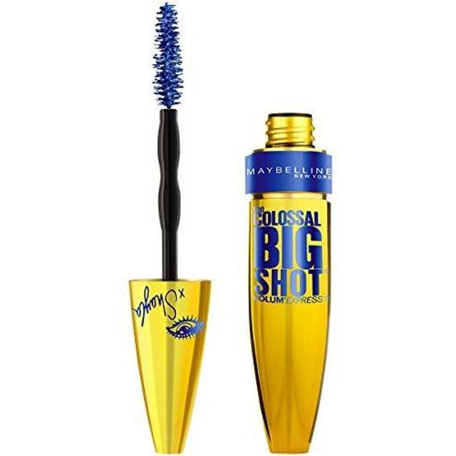 Maybelline New York Volum' Express The Colossal Big Shot Mascara X Shayla  Boomin' in Blue  0.33 Fluid Ounce