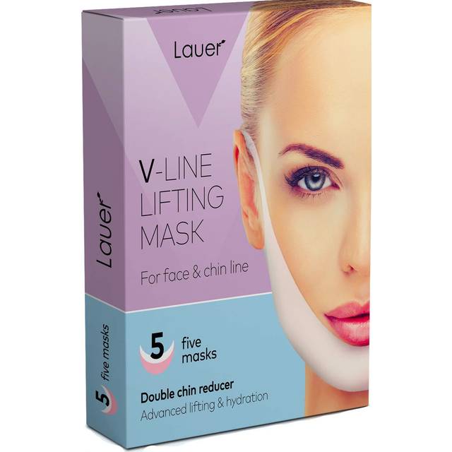 V Shaped Slimming Face Mask Double Chin Reducer V Line Lifting Mask Neck Lift Tape Face Slimmer Patch For Firming and Tightening Skin