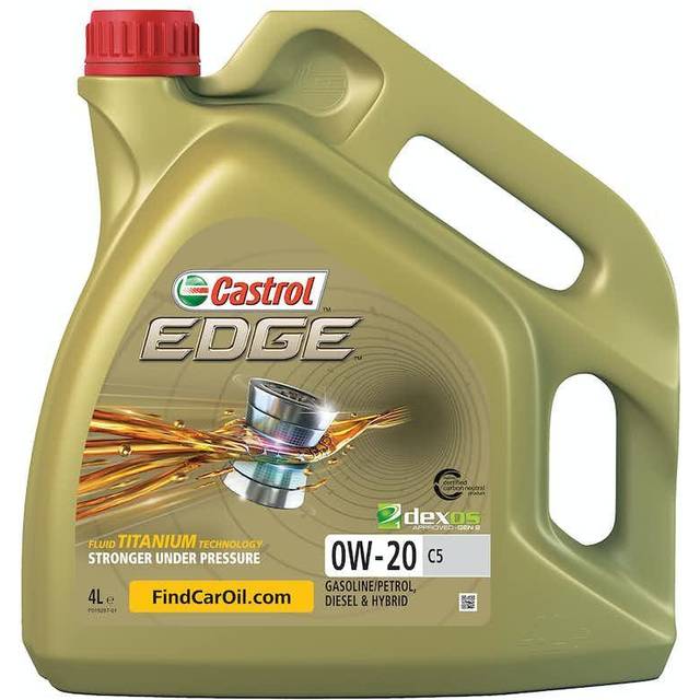 Castrol Edge C5 0W-20 Motorolja Dunk 4 l - Motorolja - Toyota - Mercedes - Kia - Opel - Hyundai - Nissan - Subaru - Volvo