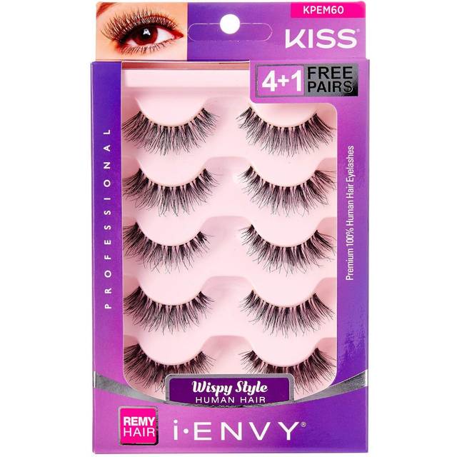 iEnvy by Kiss So Wispy 03 Strip Eyelashes 5 Pair Value Pack #KPEM60 Na