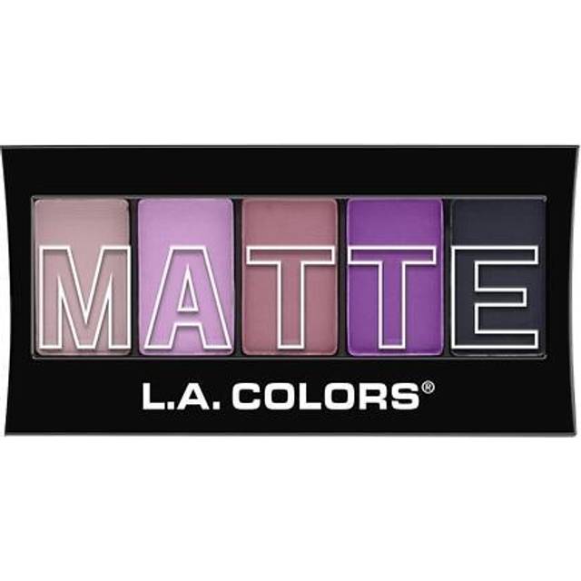 LA colors Matte Eyeshadow(D0102H2cYTU)