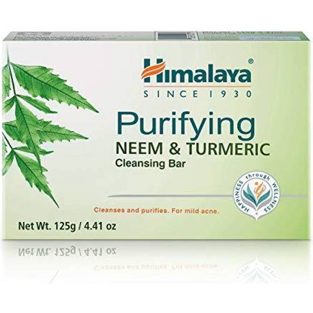 Himalaya, Purifying Cleansing Bar Soap, Neem & Turmeric, 4.41 oz (125 g)