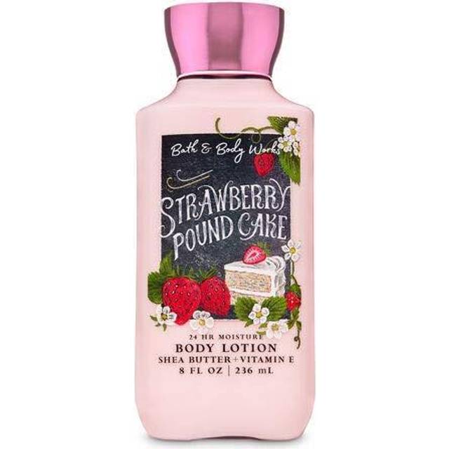 Bath and Body Works Strawberry Pound Cake Body Lotion 8 Ounce 2020