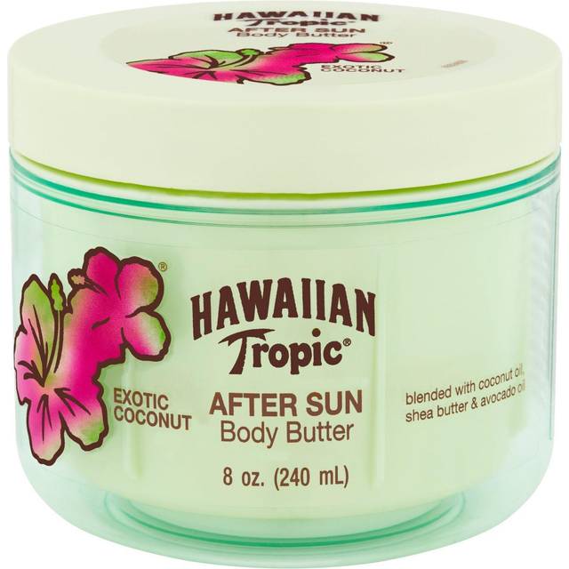 Hawaiian Tropic After Sun Lotion Moisturizer and Hydrating Body Butter with Coconut Oil, 8 ounce