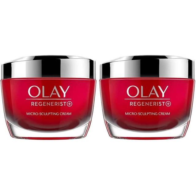 Olay Regenerist Plus Micro Sculpting Cream, 3,5 dl (2-pack)