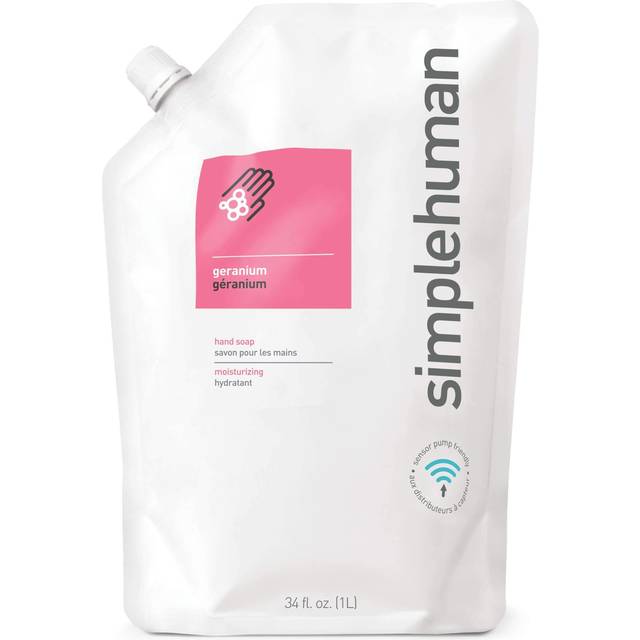 simplehuman 1L Liquid Hand Soap Refill Pouch - Rose
