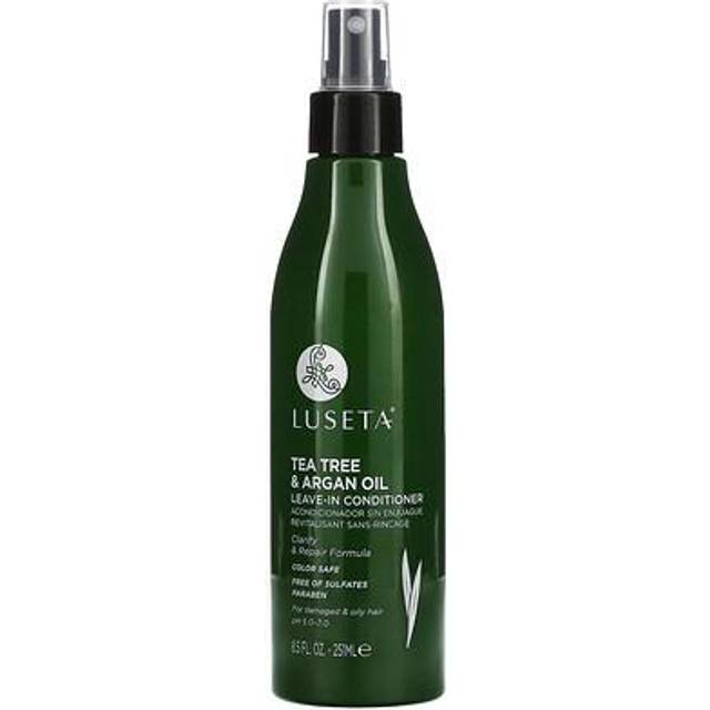 Luseta Beauty, Tea Tree & Argan Oil, Leave-In Conditioner, for Damaged and Oily Hair, 8.5 fl oz (251 ml)
