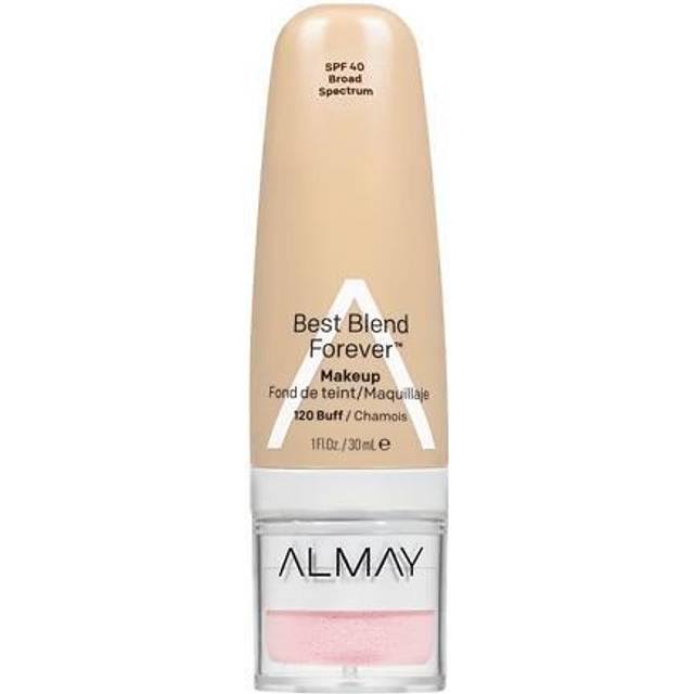 Almay Best Blend Forever Foundation, Buff, 1 fl oz, SPF 40 Broad Spectrum