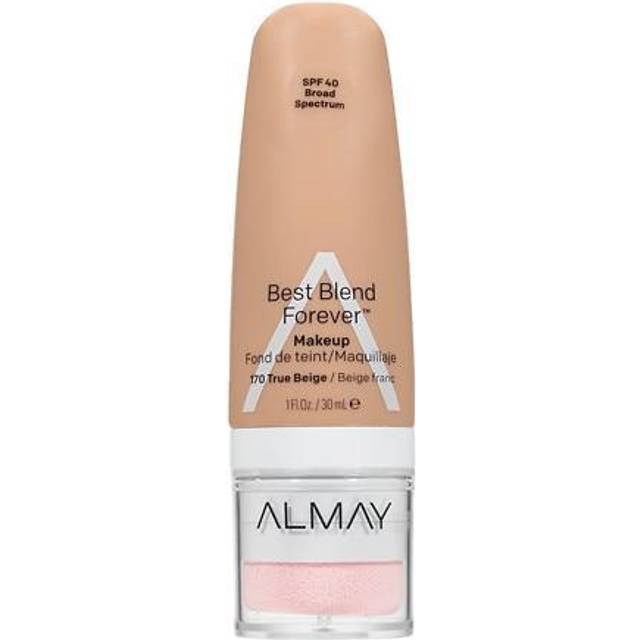 Almay Best Blend Forever Foundation  True Beige  1 fl. oz.  SPF 40 Broad Spectrum