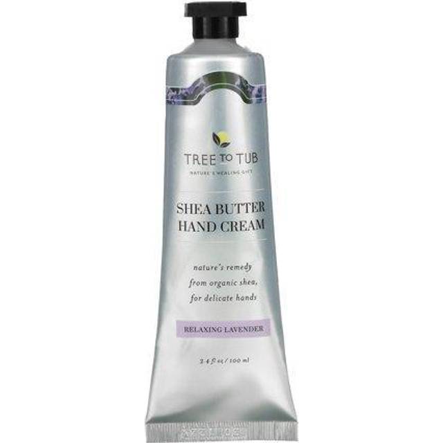 Tree to Tub Shea Butter Hand Cream Relaxing Lavender 3.4 fl oz