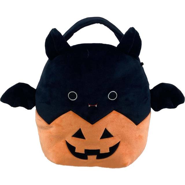 Emily Bat Squishmallow Treat Pail | Treat Pail - Black&#47;Orange (One-Size)