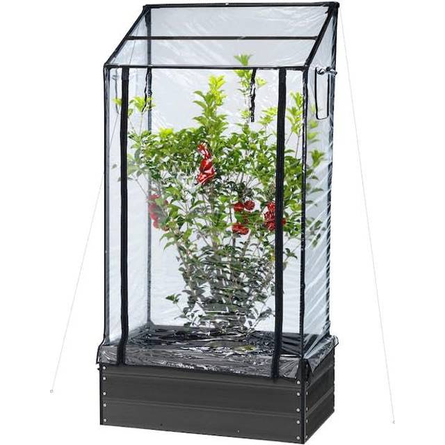 Hortus Greenhouse 211-150 Rustfrit stål Plast