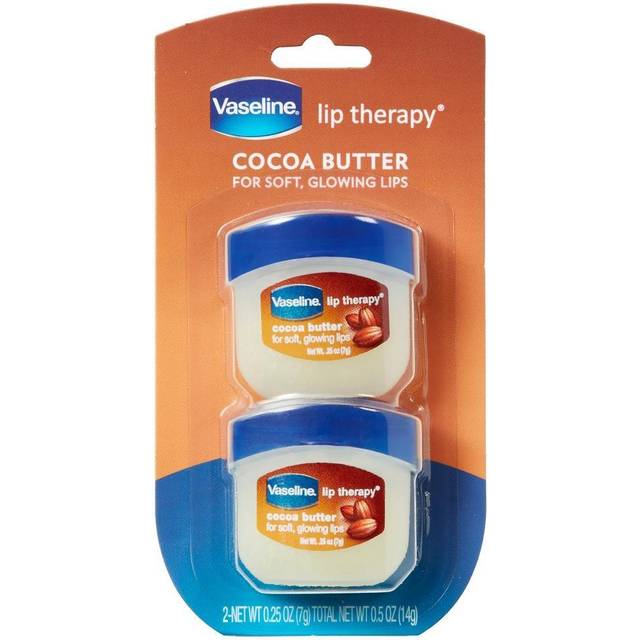 Vaseline, Lip Therapy®, Cocoa Butter, 2 Pack, 0.25 oz (7 g) Each