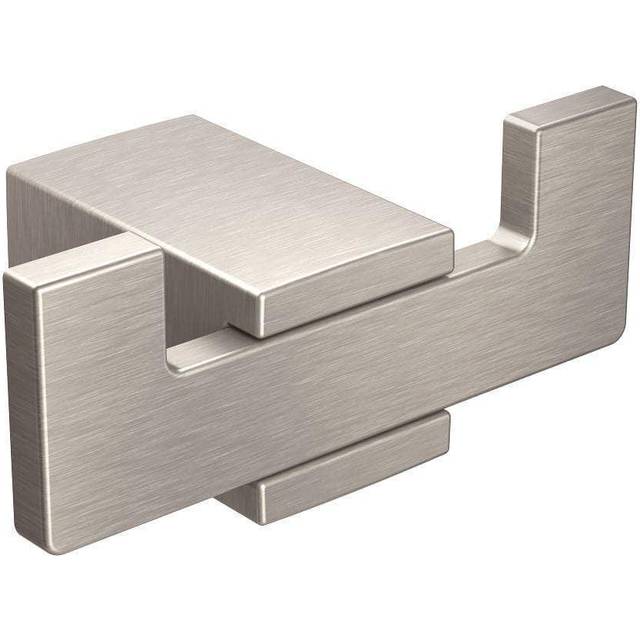 Moen Kyvos Brushed Nickel Double Modern Robe Hook  BP3703BN
