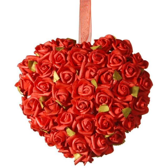 "National Tree 7"""" Red Rose Heart"